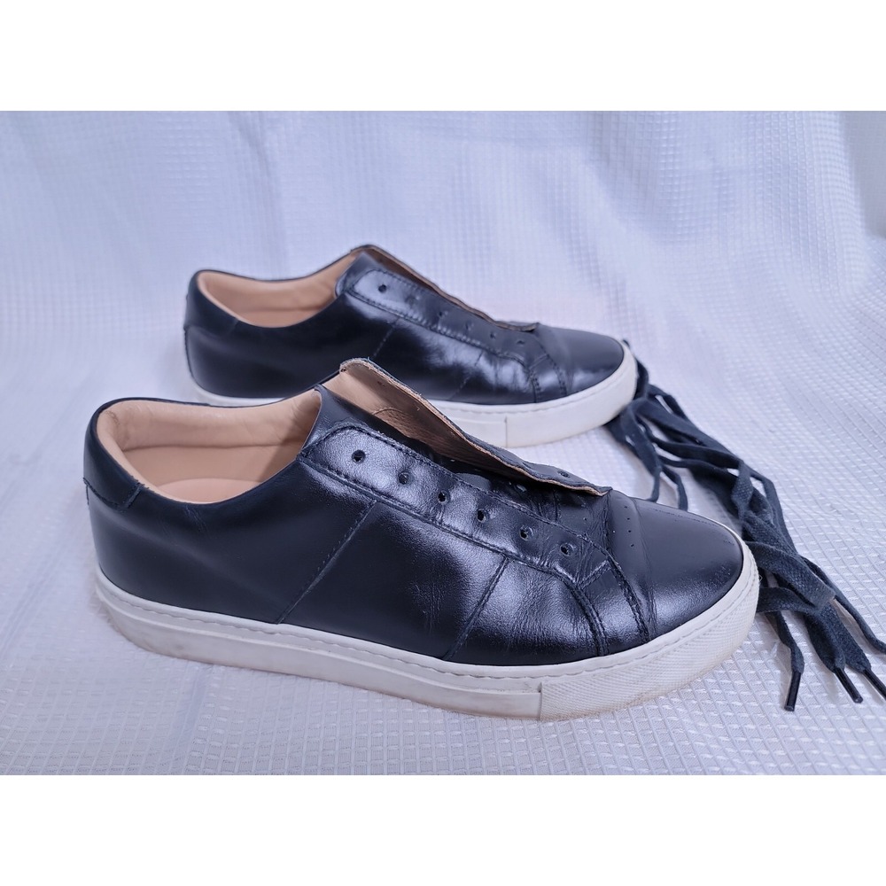 GREATS Black Low Profile Sneaker Shoes‎ Made in Italy Women's US8/38 - Picture 2 of 12